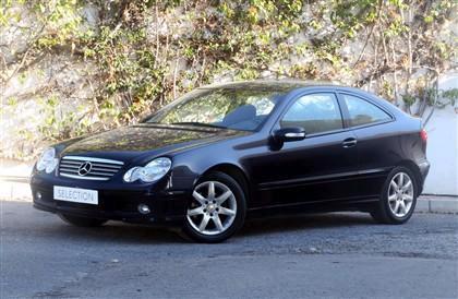 MERCEDES SPORTCOUPE CDI 220  3P NEGRO LLANTA 18