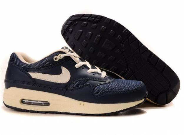 Wmns Ni+ke Air Max 87 Blanco Negro Zapatos Nuevos