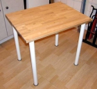 Mesa de cocina comedor madera y patas desmontables - mejor precio | unprecio.es