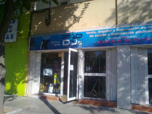 Venta , alquiler y reparación de sonido e iluminación profesional.