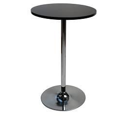 magnifica mesa de bar casi nueva de color negro