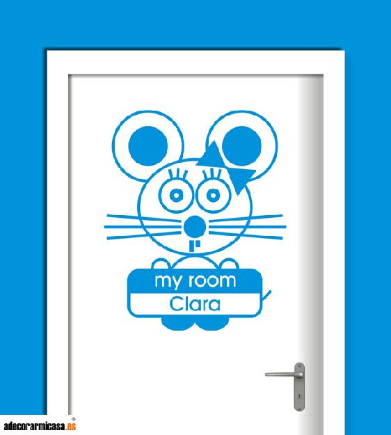 Ratonzuca My Room Vinilo decorativo infantil