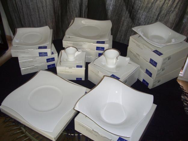 Vajilla Villeroy & Boch New Wave Premium Platinum