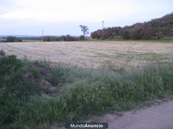 cambio mano de obra x un terreno en el campo,llano.