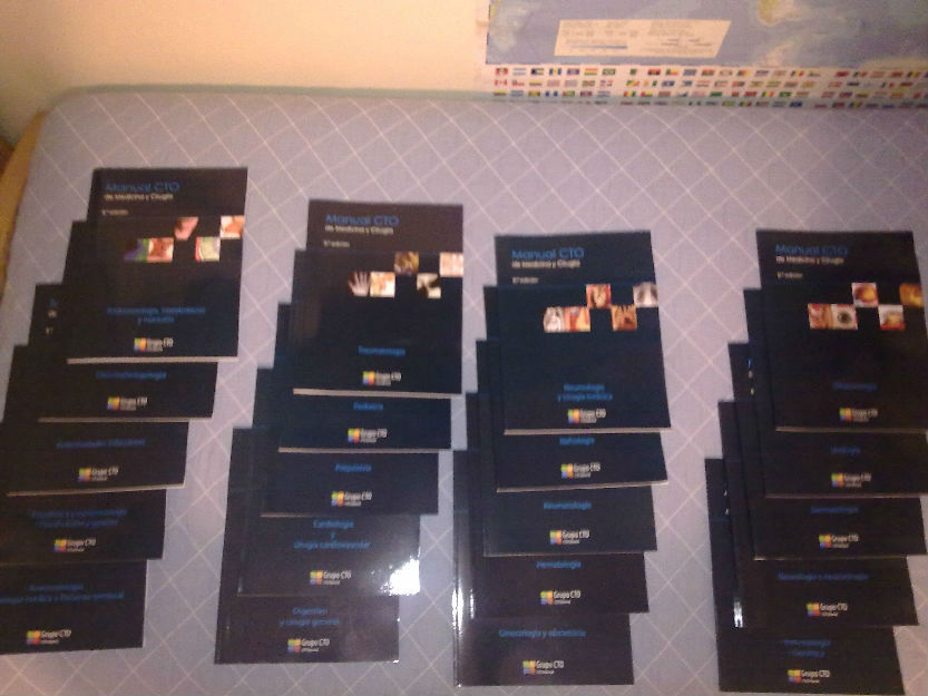 Manual cto de medicina y cirugía (8ª ed). Edición separatas. Edición color.200 €