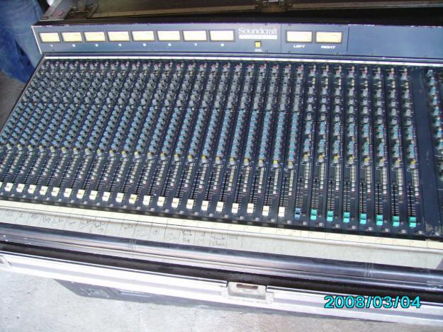 Vendo Mesa soundcraft 8000 32/8/2 por 1.500 €