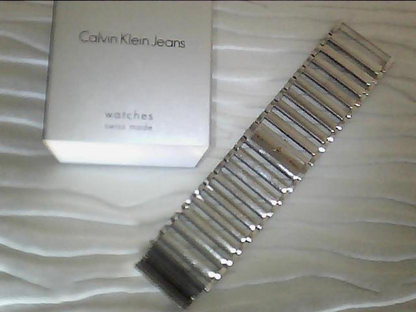 Elegante reloj de mujer calvin klein jeans