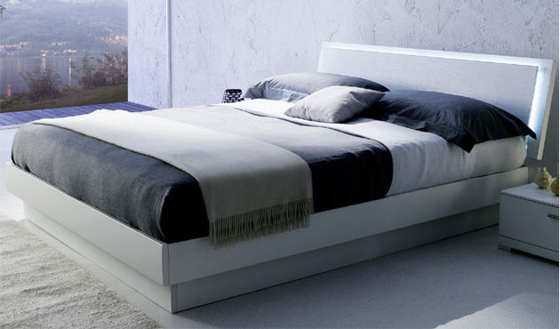 Cama Tahiti-led con armazn de la cama Class Box doppio movimento