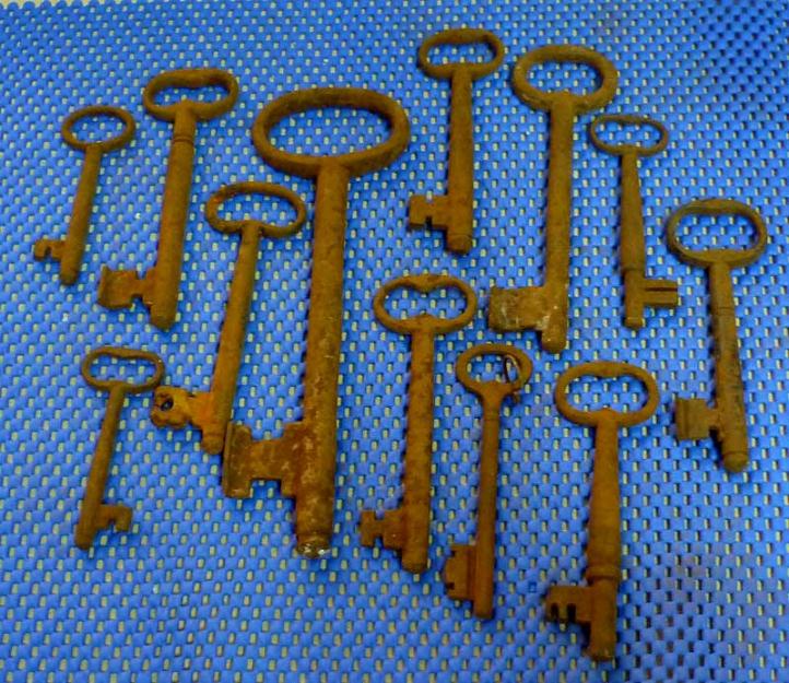 Llaves antiguas de forja