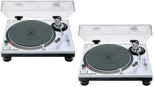 Pareja de plato SL1200mk2 tocadiscos technics