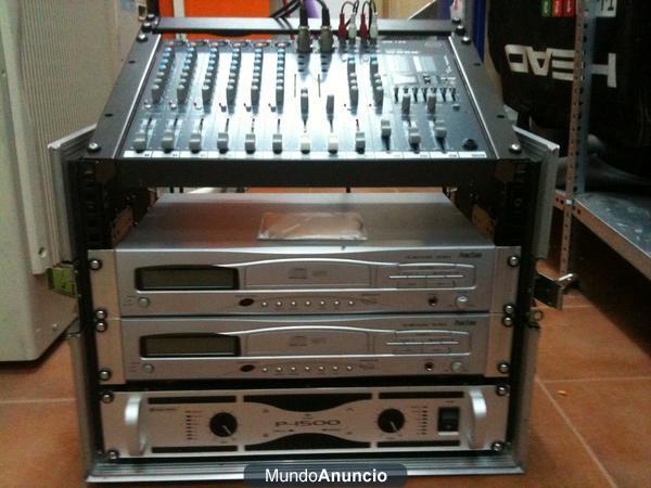 Vendo equipo para directo enracado 1200W completo
