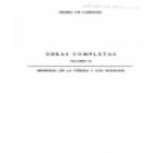 Obras completas. Transcripción, introducción y notas de Efren de la Madre de Dios. --- Editorial Católica, BAC, Bibliot - mejor precio | unprecio.es