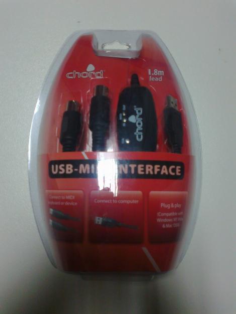 INTERFASE USB MIDI