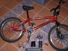 BMX rojo iriscente prácticamente nueva (escucho ofertas) - mejor precio | unprecio.es