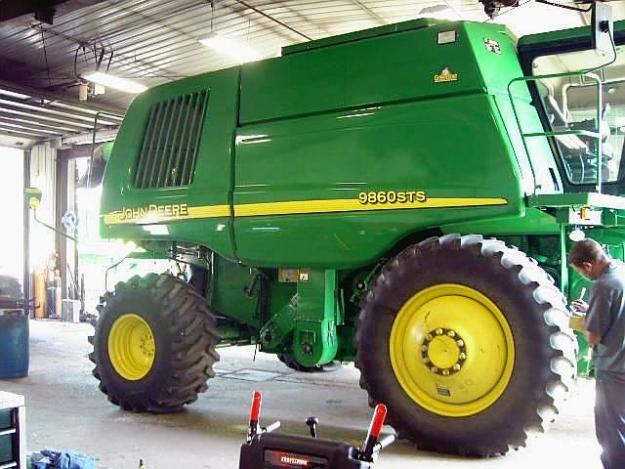 cosechadora JOHN DEERE 9860