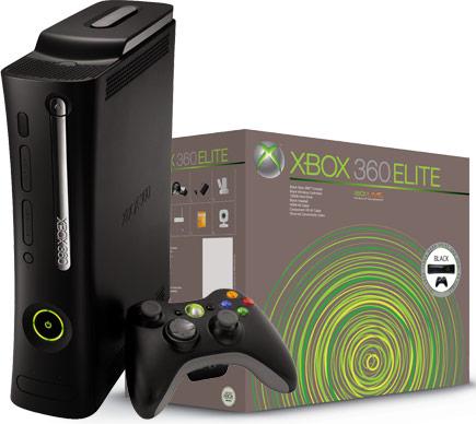 Xbox 360 Elite de 120g + dos mandos