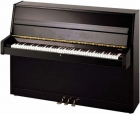 PETROF Piano acústico vertical P 116 E1 negro poliéster - mejor precio | unprecio.es