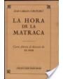 La hora de la matraca. Carta abierta al director de El País. ---  Renacimiento, Colección Pascanas, 1981, Sevilla. 1ª ed