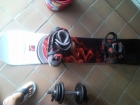 Vendo tabla Snow NIDECKER+ fijacionesNIDECKER + Botas SALOMON,muyyy economico - mejor precio | unprecio.es