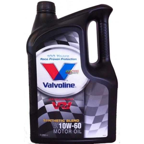 Aceite Valvoline VR1 Racing 10W60, 5L