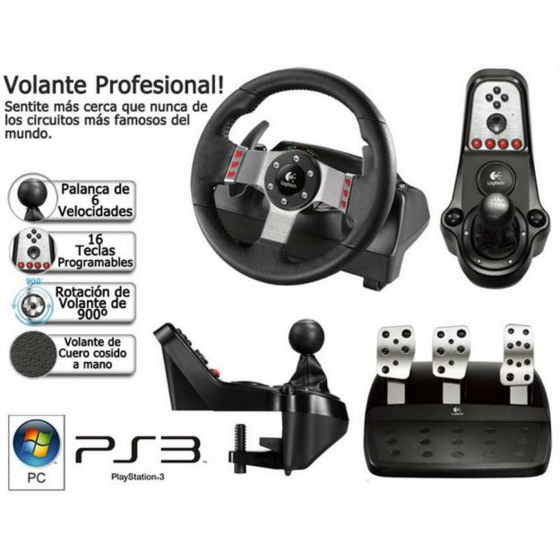 Logitech G27 Racing Wheel. Volante PC/PS2/P3 Nuevo y un año de garantía. ENVÍO GRATIS!!