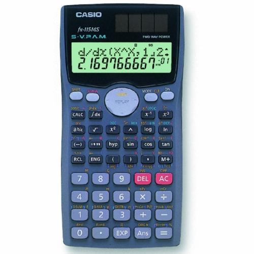 Casio Fx-115-Ms Calculadora Cientifica