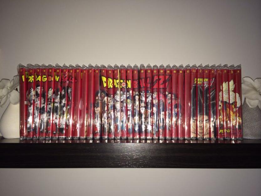 Dragon Ball en DVD, Z y GT 509 capítulos películas PRECINTADA.