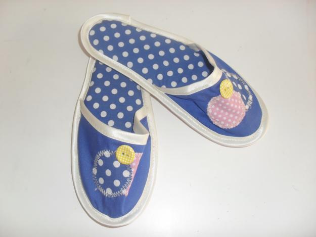 zapatilla de andar por casa, artesanales