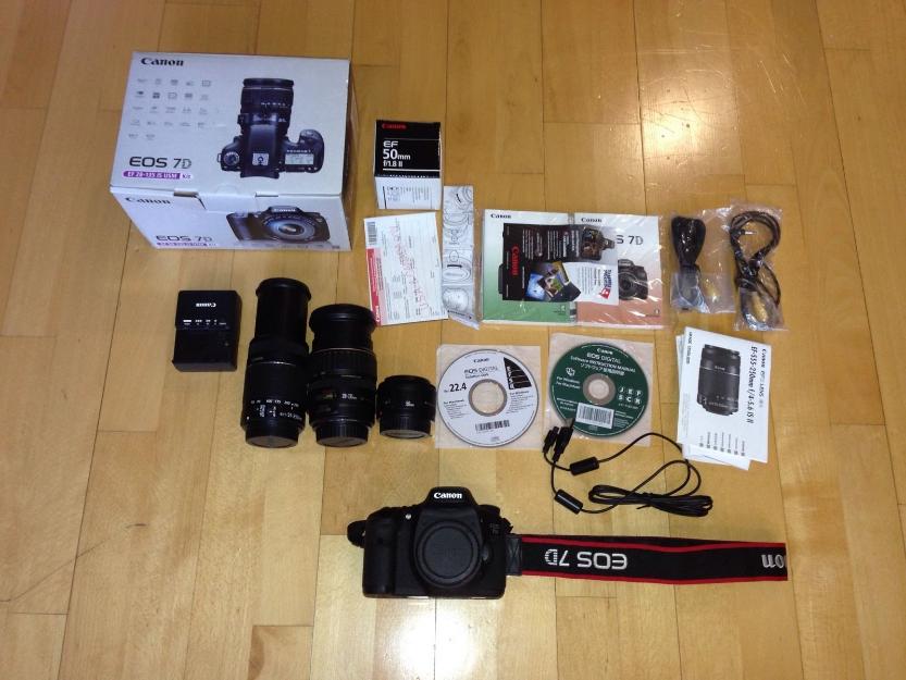 Kit canon eos 7d