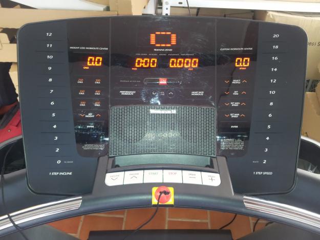 Cinta de andar y correr nordictrack t12