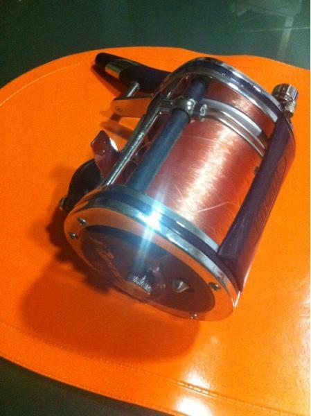 Carrete pesca de arrastre mitchell