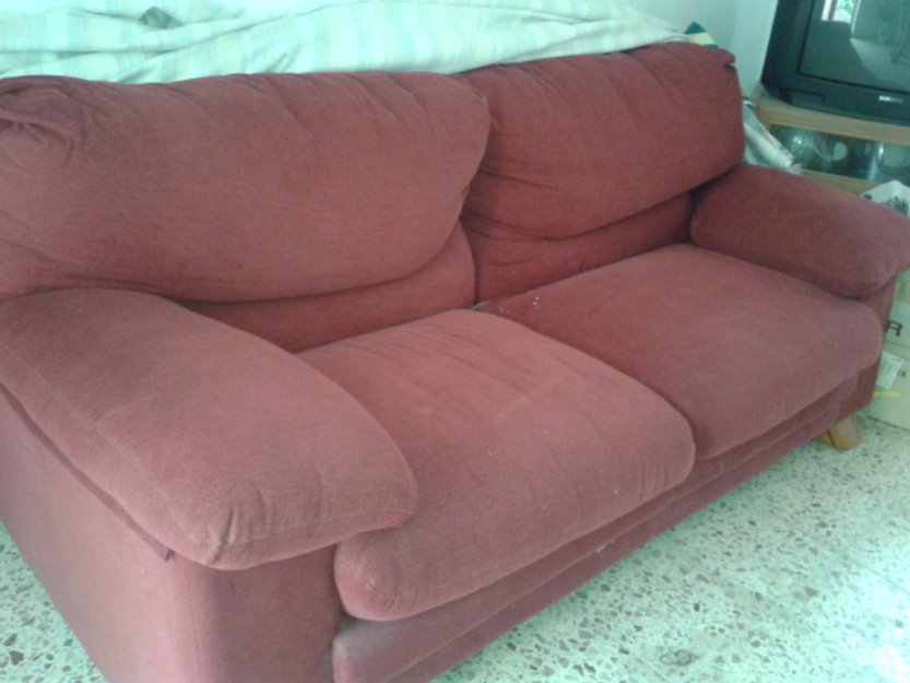 Vendo conjunto de sofa, cabecero y baul