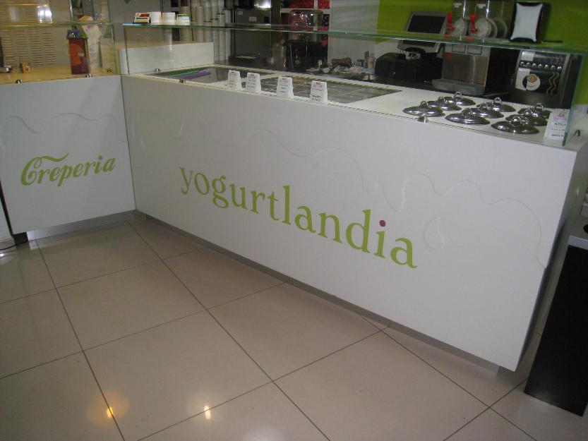 Yogurteria - equipamiento completo