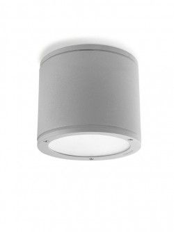 Leds C4 Cosmos - Plafón fluorescente - Gris Urbano - iLamparas.com