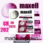 PILAS BOTON CR2025 DE LITIO 3V, BLISTER X 5 Maxell - mejor precio | unprecio.es