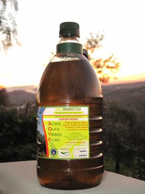 venta de aceite de oliva virgen extra ecológico