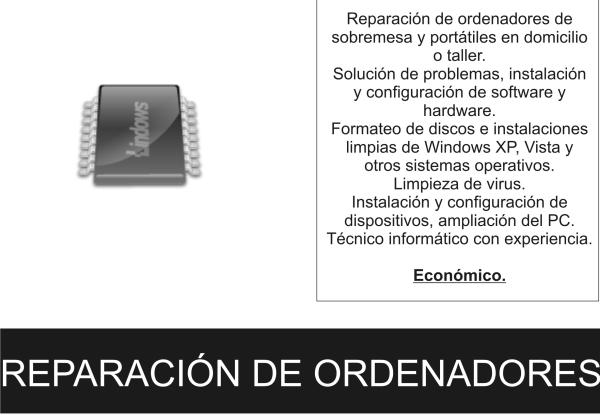 Reparación de ordenadores