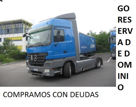 Compro camiones  y dumpers FURGONETAS con reserva de domini 688350620 embargo