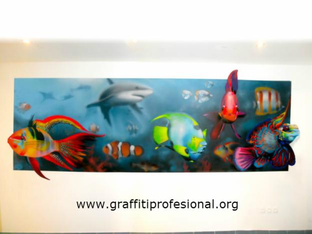 Graffiti Profesional, grafitero para pintar murales con spray