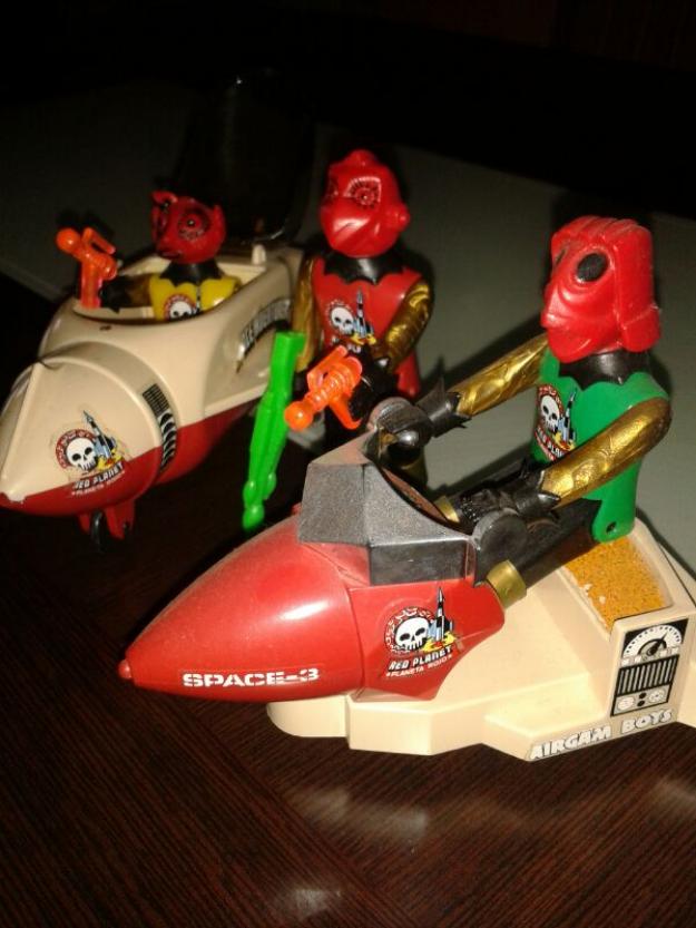 Airgamboys originales. Lote del espacio. De los años 80