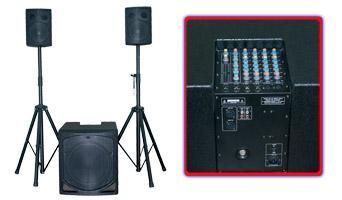 EQUIPO DE SONIDO CON SUB,Y SATELITES