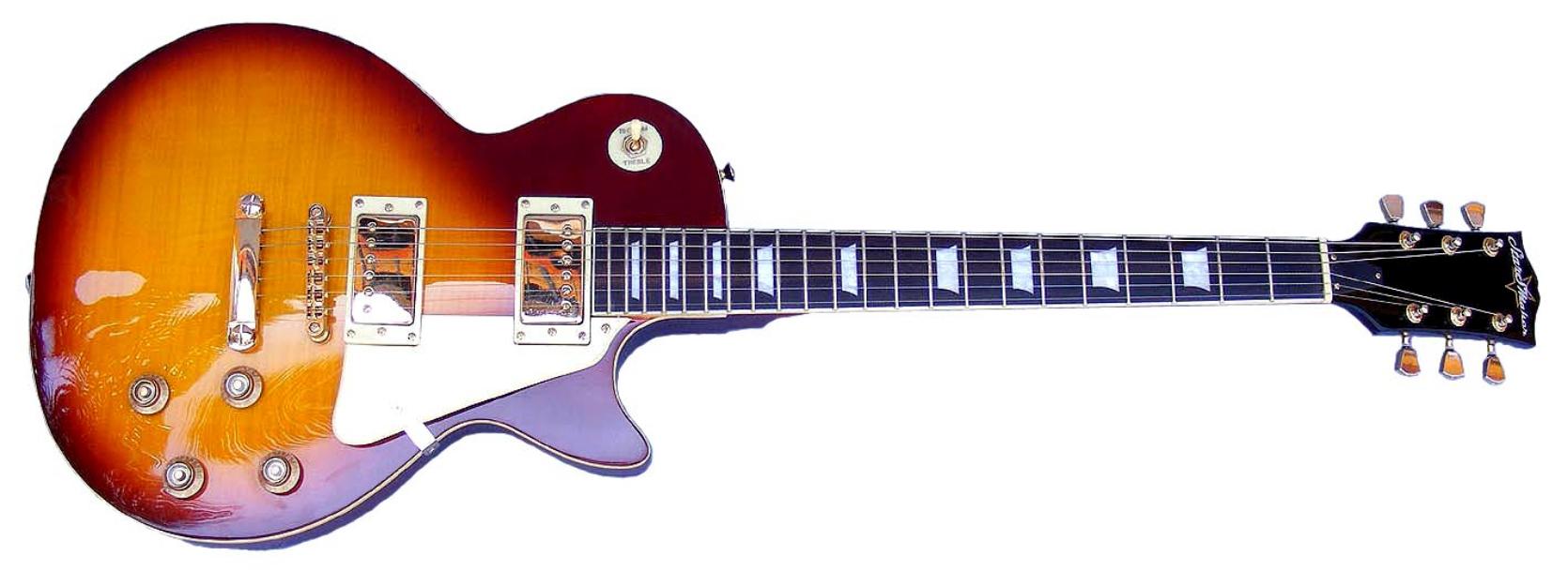 Guitarra Eléctrica StarSMaker® SM-GE013 Page Sunburst LP