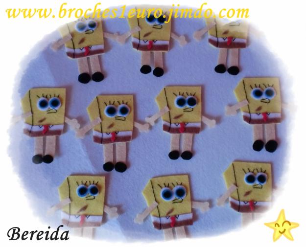 broches de fieltro a 1 y 2 € ideales para celebraciones