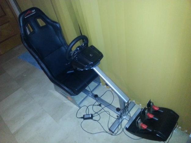 playseat con volante logitech g27