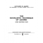 The novelistic technique of Azorín (José Martínez Ruiz). Texto en inglés. --- Playor, 1973, Madrid. 1ª edición. - mejor precio | unprecio.es