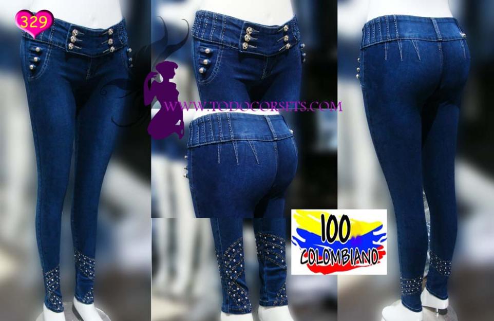 Pantalones Vaqueros Levantacola Colombianos Efecto Push Up