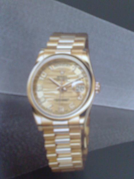 ROLEX OYSTER PERPETUAL DAY - DATE PRESIDENT ORO 18 K