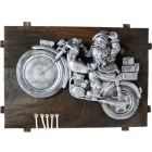 Reloj Pared mod. 2016-Hj-7092 Moto Papa Noel - mejor precio | unprecio.es