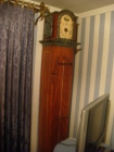 VENDO PRECIOSO RELOJ DE PIE ANTIGUO. MUEBLE MARMOLIZADO. MAQUINARIA Y ESFERA SELVA NEGRA - mejor precio | unprecio.es
