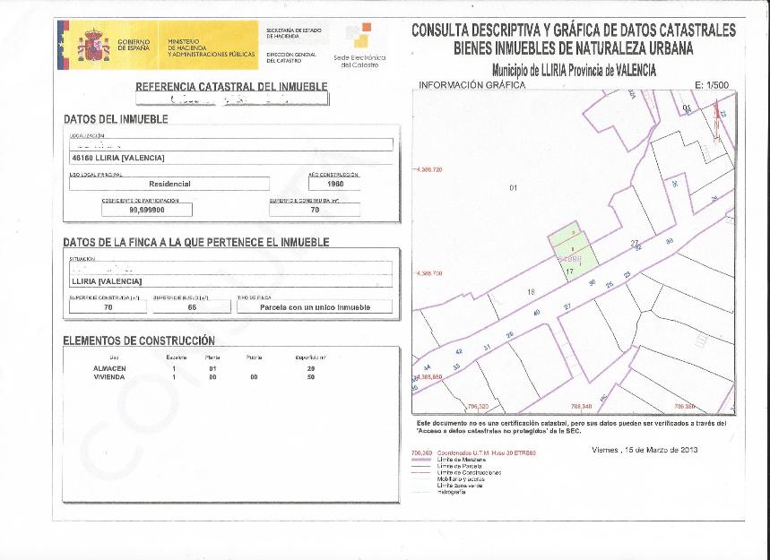 Urge venta casa, solo 15 dias